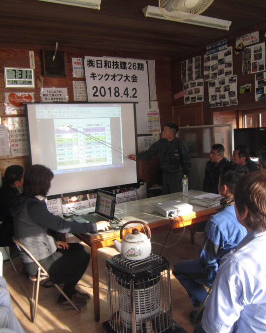 日和技建株式会社第26期启动会