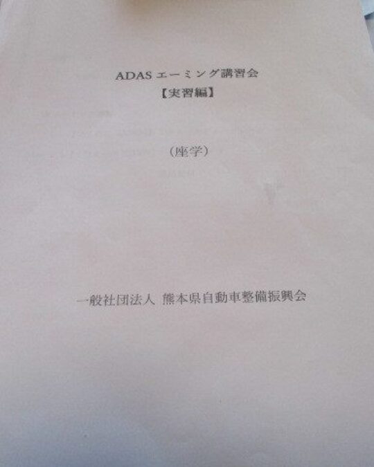 ADAS Aiming Training Session