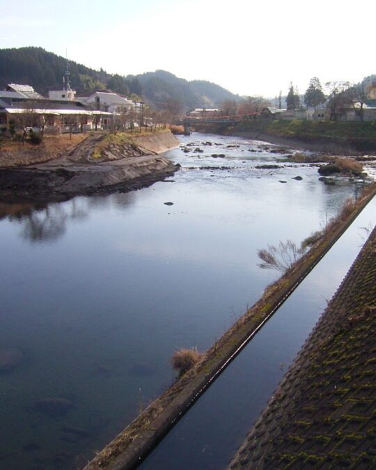 Shikaga-gawa River Excavation Project Successfully Concluded.