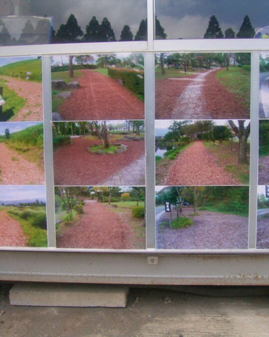 In Front of the Office…